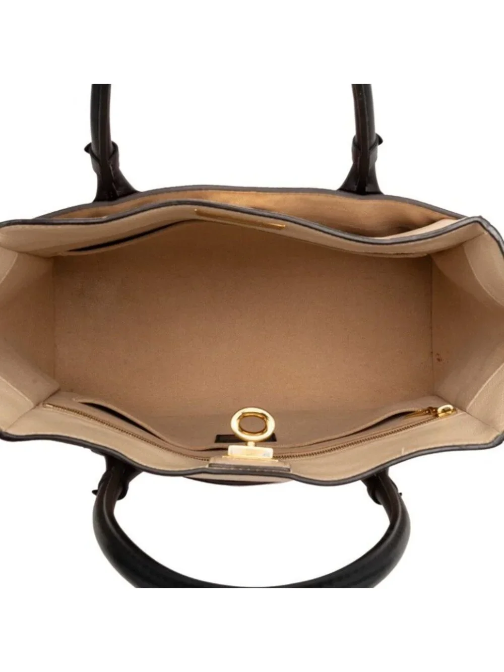Louis Vuitton Monogram on My Side MM 2-Way Shoulder Bag Rouge Rabbit Brown